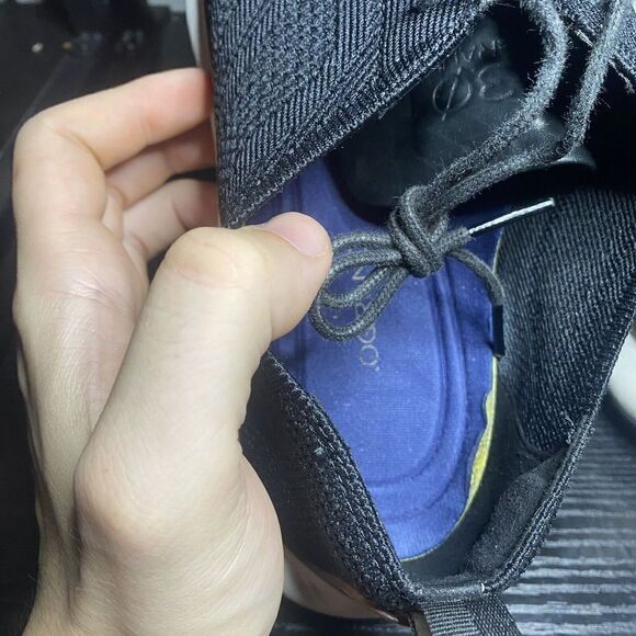 Cole Haan Mens 3.ZEROGRAND Black Wingtip Oxford Knit Shoes Size 11 M C29296 - Picture 5 of 9